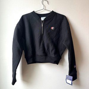 NWT- Champion Cropped Zip-up pullover